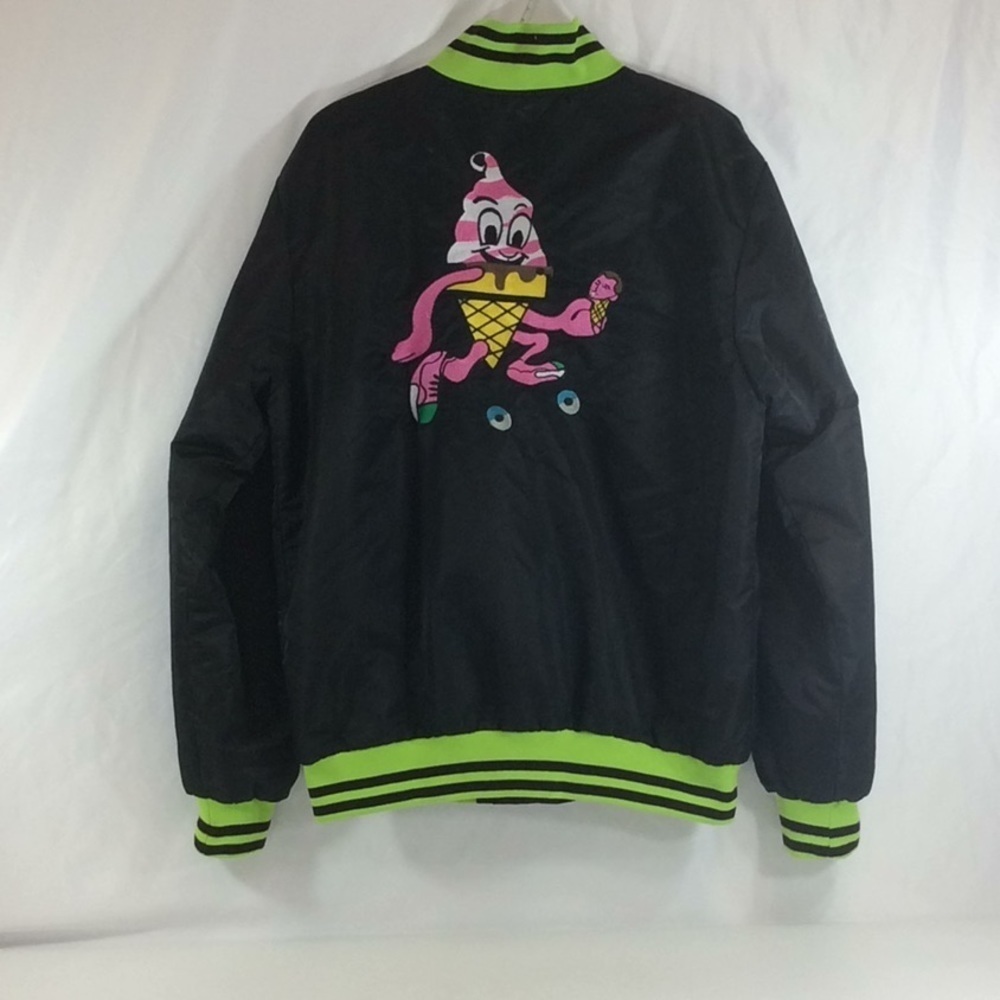 2007 BBC Ice Cream Glowing Clock Varsity Jacket Pharrell Williams Mens XXL - Picture 4 of 8